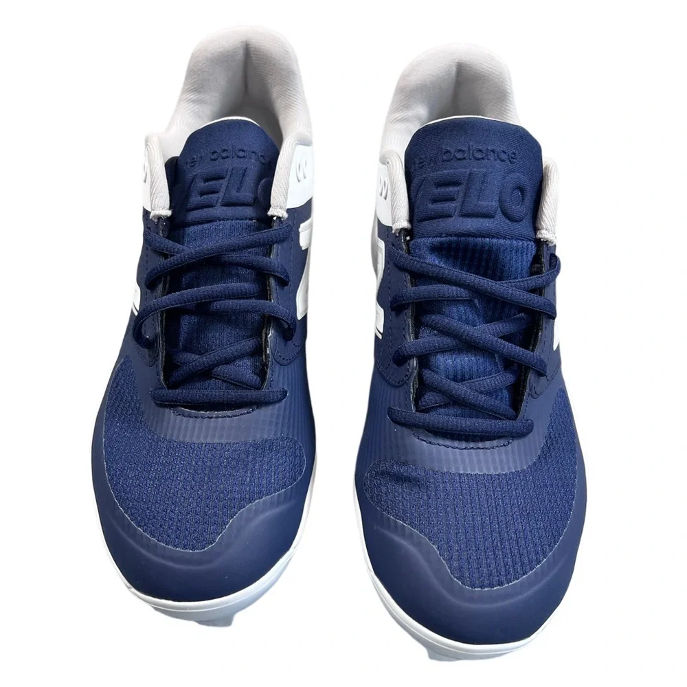 New Balance Fresh Foam Baseball/Softball Cleats Navy White NWOT W 9 / M 7.5 - Picture 2 of 10